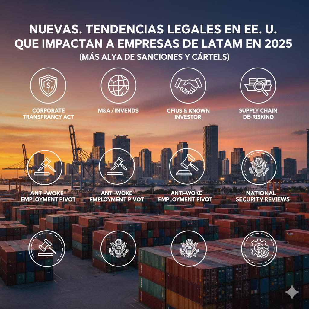 Tendencias legales 2025 en EE. UU. para empresas de LATAM: empleo, CTA ...
